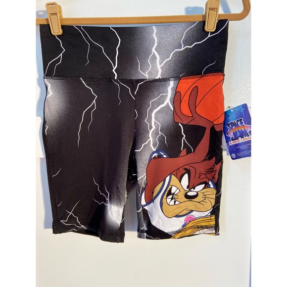 Warner Bros. Space Jam Women's Biker Shorts - Taz Edition, Size M * WS12 - Picture 2 of 7